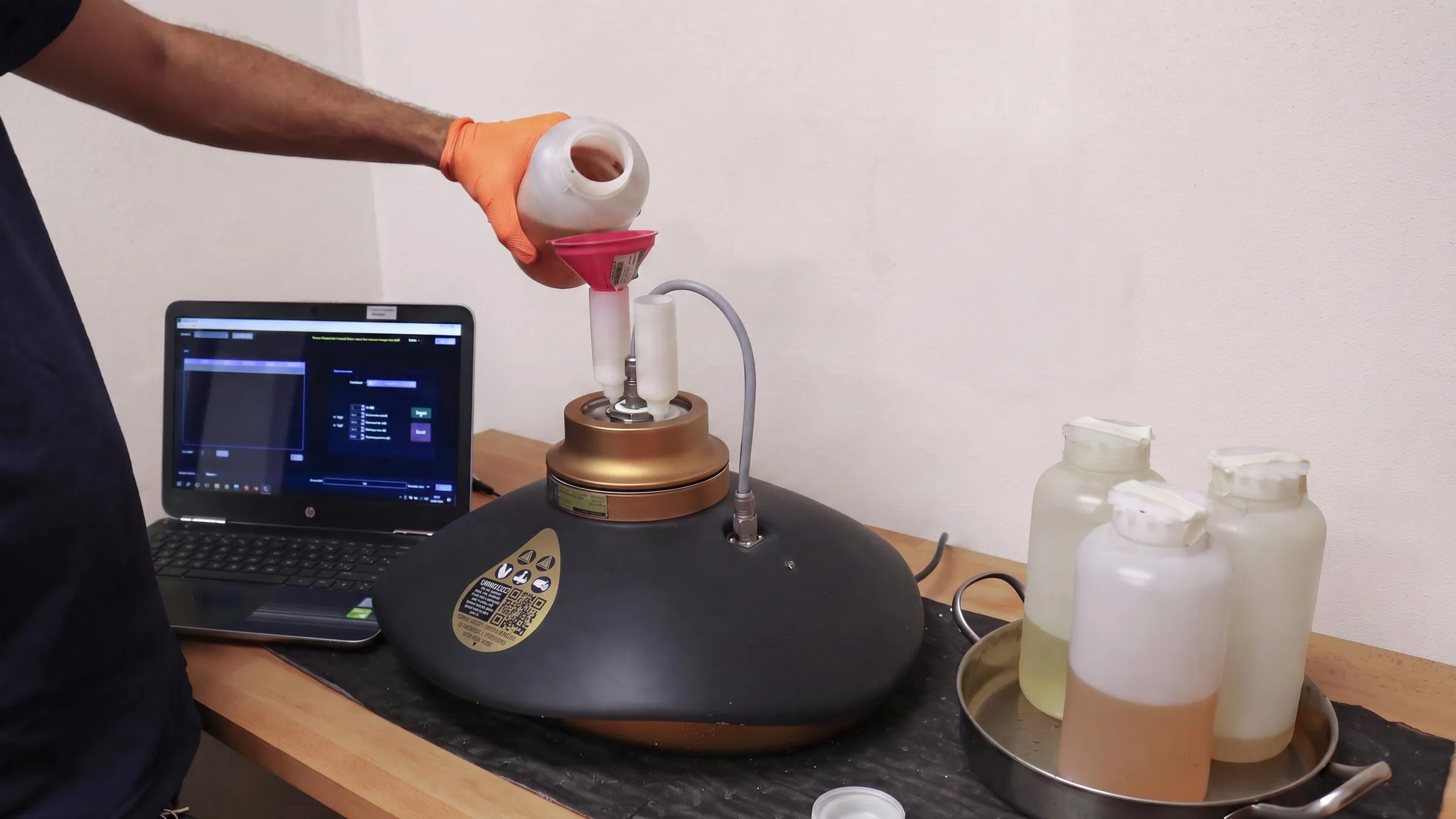 Olio - rigenerazione e prove